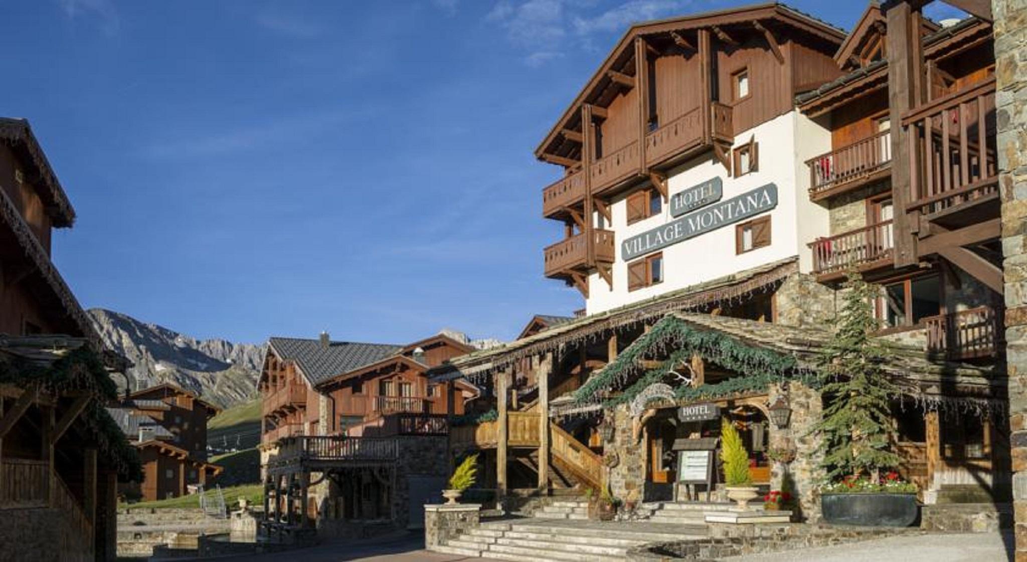 Hotel Village Montana By Les Etincelles Tignes Exteriör bild