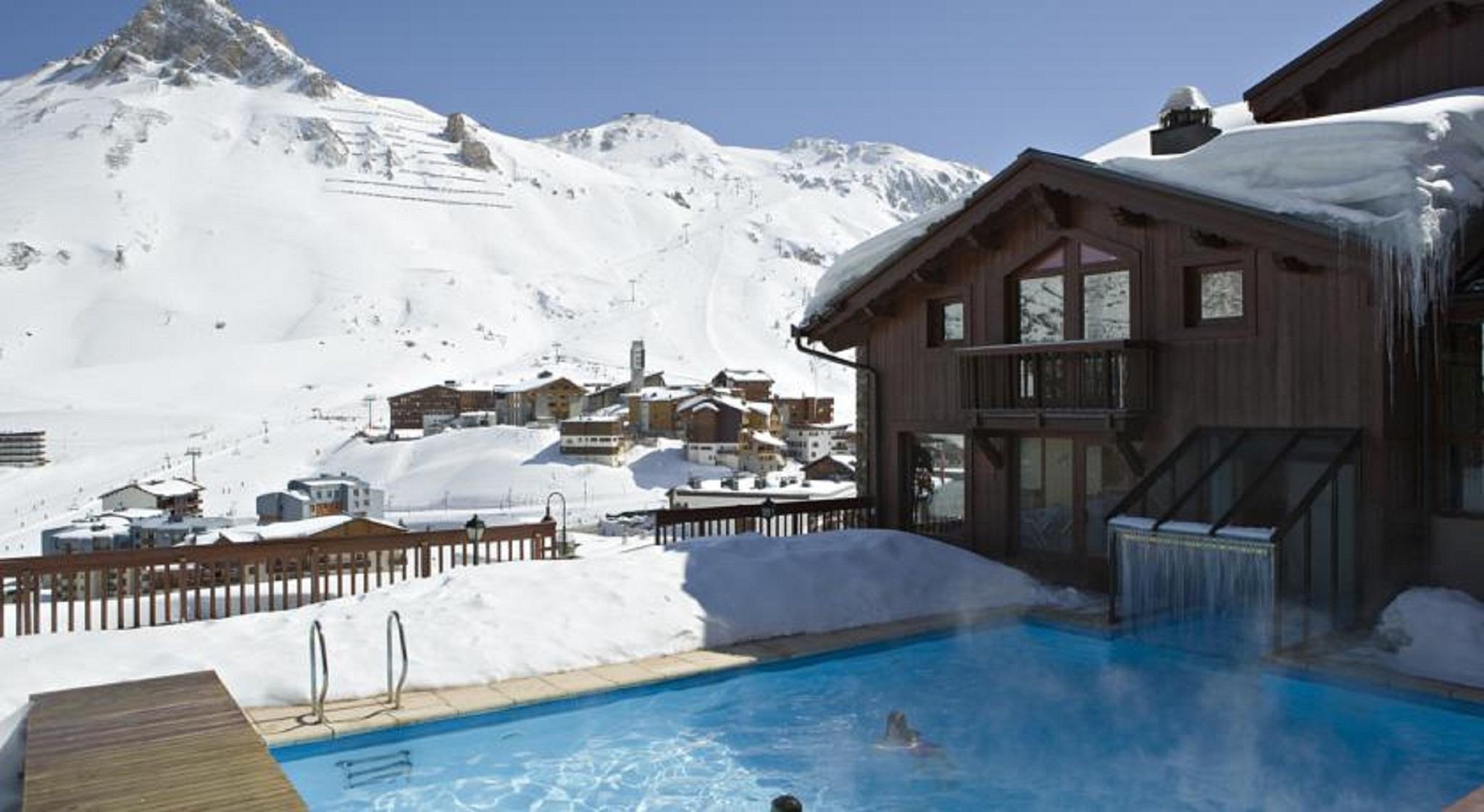 Hotel Village Montana By Les Etincelles Tignes Exteriör bild
