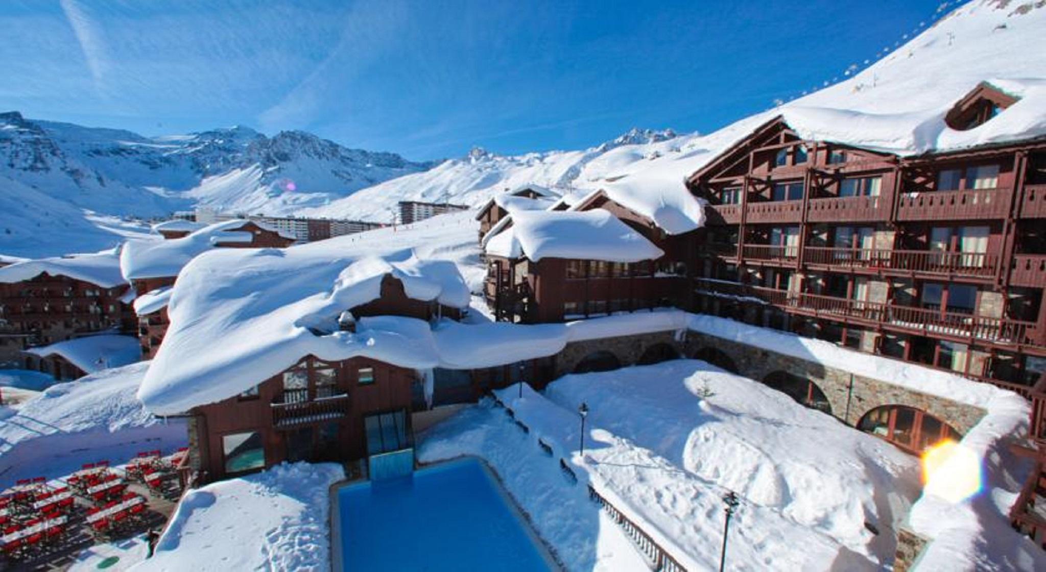Hotel Village Montana By Les Etincelles Tignes Exteriör bild