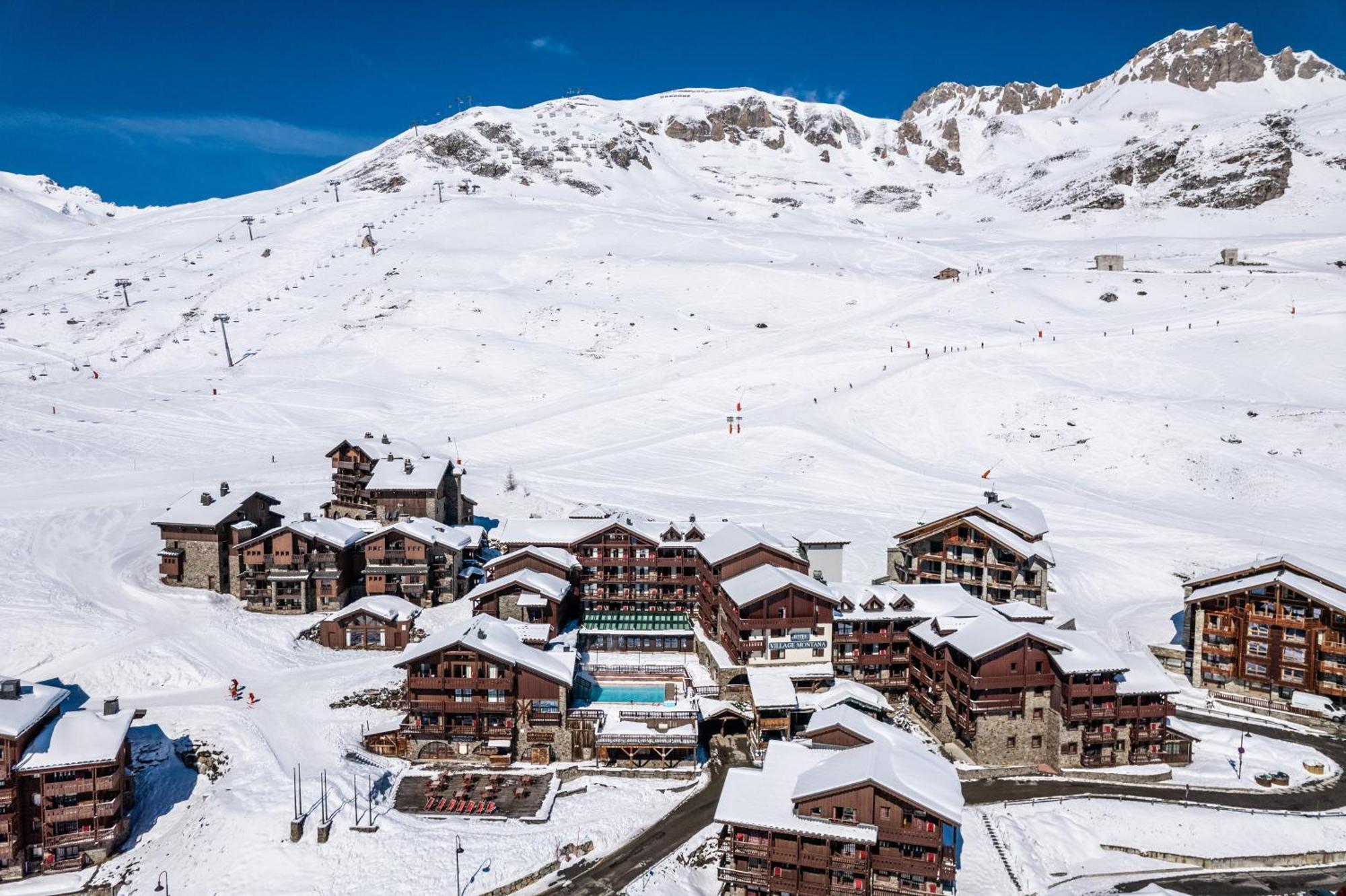 Hotel Village Montana By Les Etincelles Tignes Exteriör bild