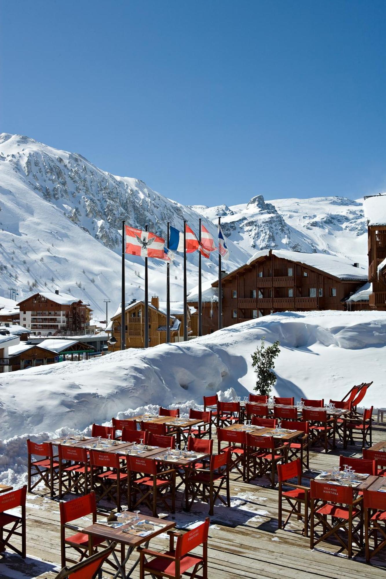 Hotel Village Montana By Les Etincelles Tignes Exteriör bild