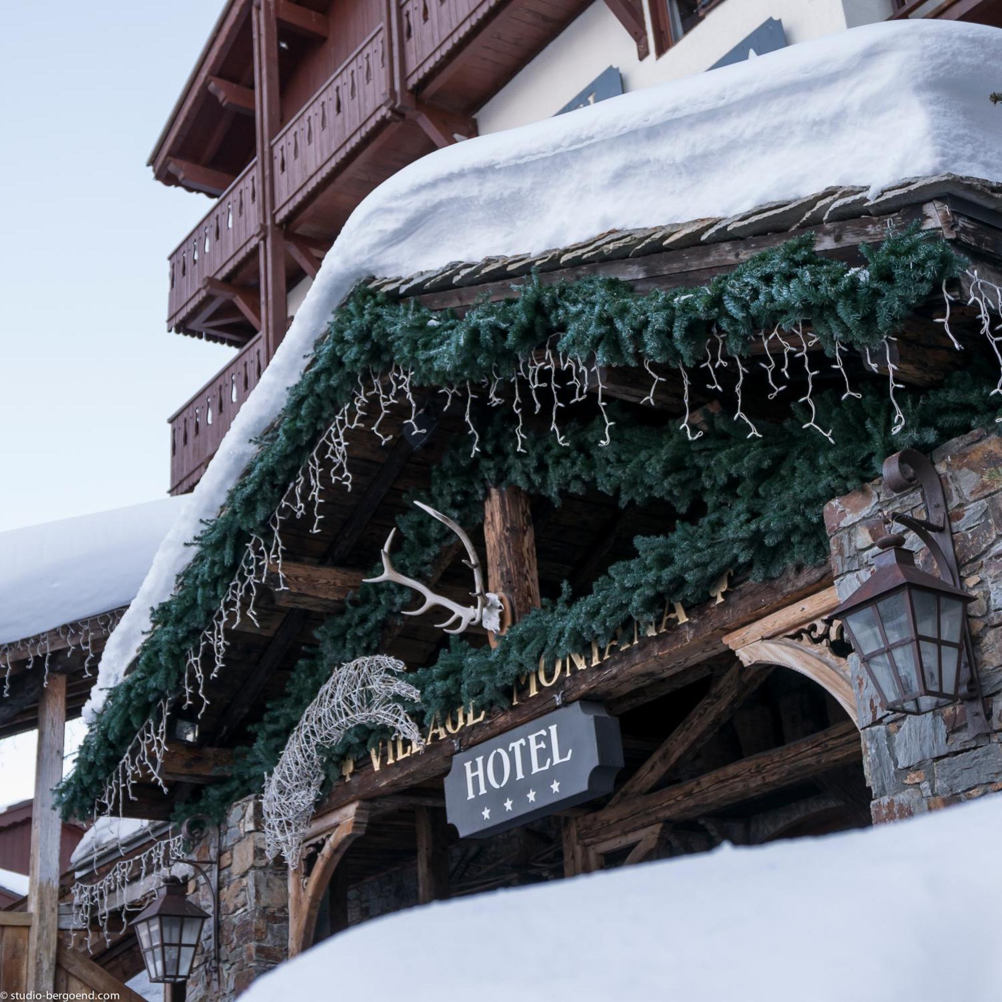 Hotel Village Montana By Les Etincelles Tignes Exteriör bild
